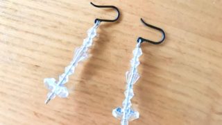 【はぴもりの写真003】「こわれた母のネックレスをピアスに」