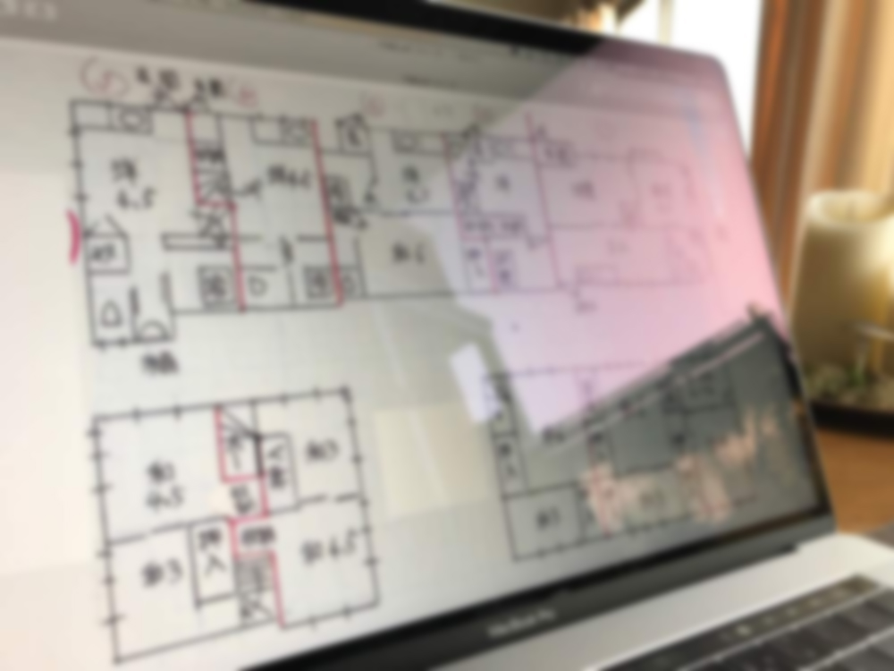 手描き図面からわかりやすく書き起こす